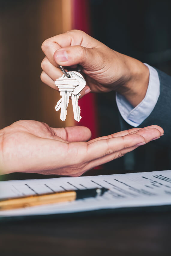 property key handover